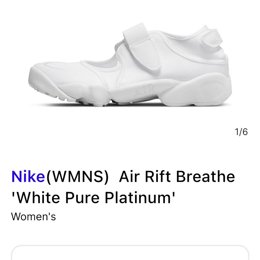 Nike White Athletic Shoes with Split-Toe Design